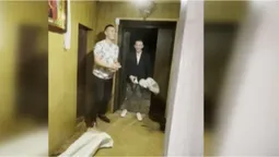 На Волині щедрувальники висипали два мішки зерна (відео)