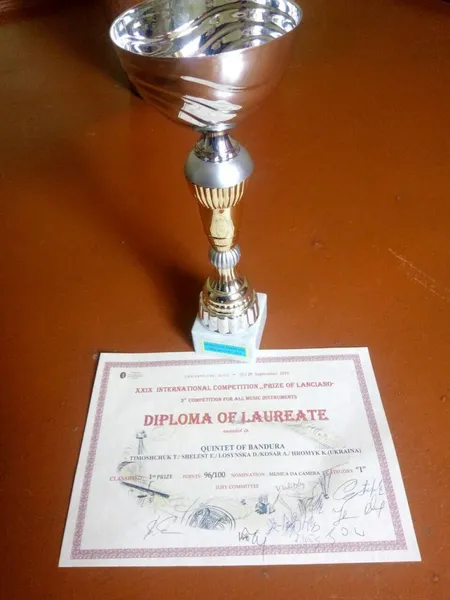 Нововолинські бандуристки виграли міжнародний конкурс в Італії (відео)
