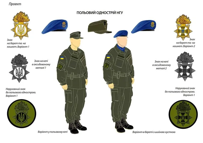 Для нацгвардійців розробили нову форму (фото) 