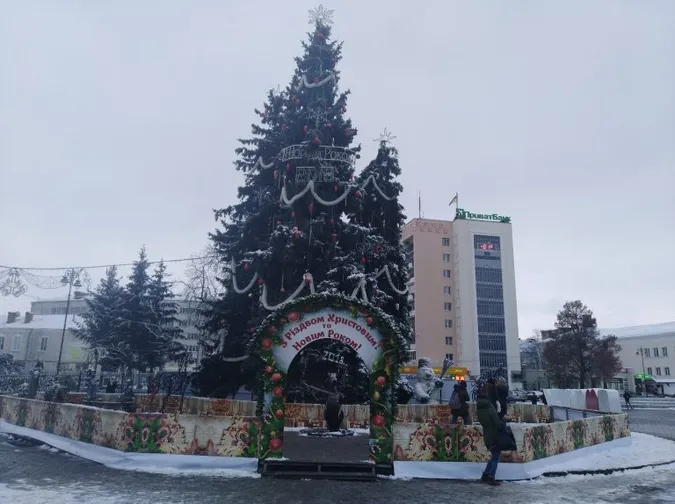 Луцьк новорічний: у скільки обійшлися прикрашені ялинки (фото)