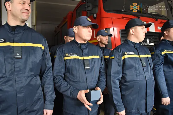 У Луцьку відзначили героїв-рятувальників, які долали наслідки бойових дій (фото)