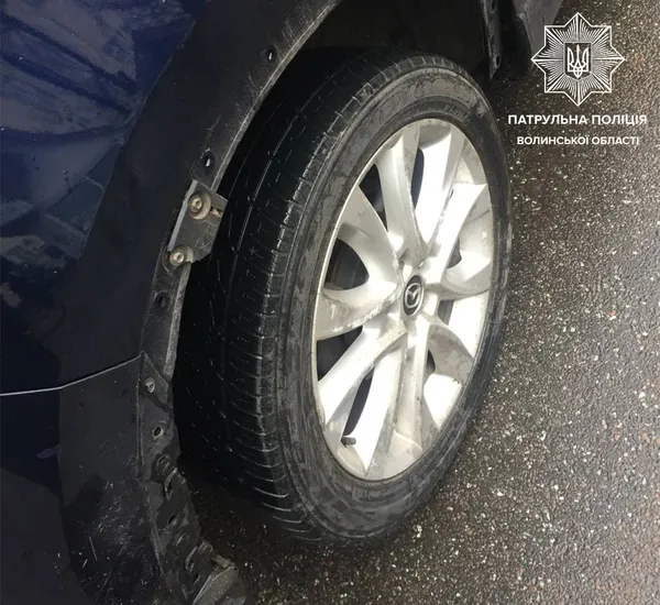 У Луцьку на проспекті Грушевського – ДТП із нетверезим водієм (фото)