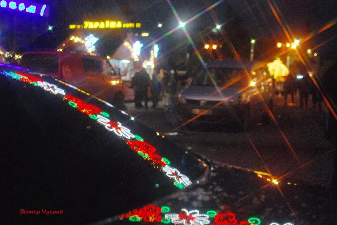 Різдвяний вечір Луцька у світлинах