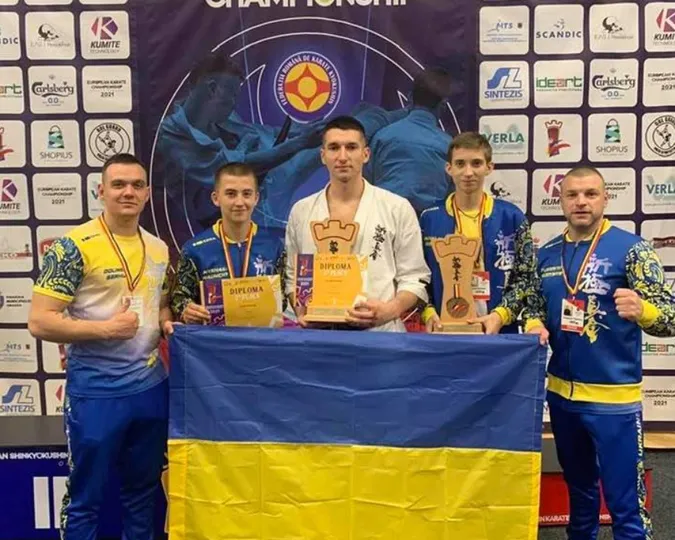 Волинські каратисти здобули дві нагороди на Чемпіонаті Європи (фото)