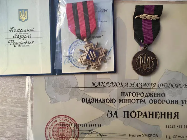 На Волині вручили нагороди військовим та рідним полеглого бійця (фото)