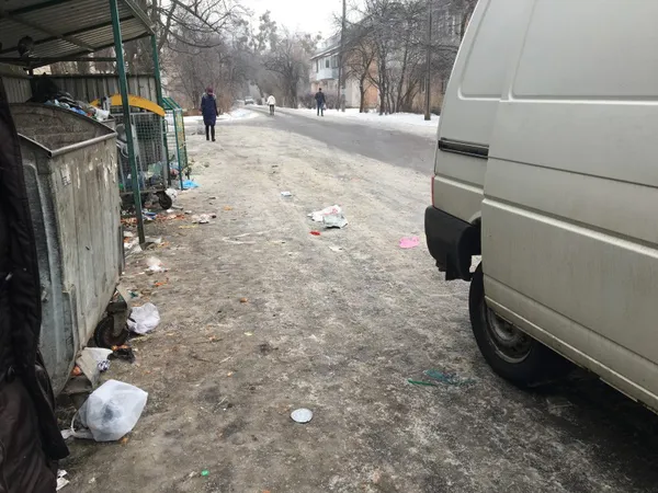 Лучанка поскаржилася на жахливу антисанітарію на окрузі Поліщука (фото)