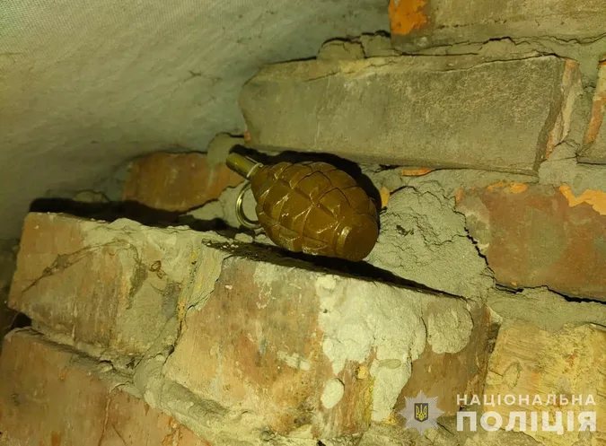 На Волині у помешканні дебошира знайшли гранати та набої (фото)