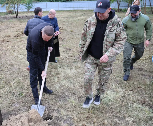 У Луцьку заклали капсулу під будівництво Ветеранського хабу (фото)