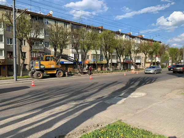 У Луцьку стартував ремонт проспекту Волі