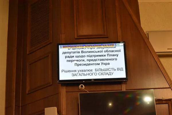 Голова Волинської ОВА Іван Рудницький представив облраді План перемоги президента Зеленського (фото)