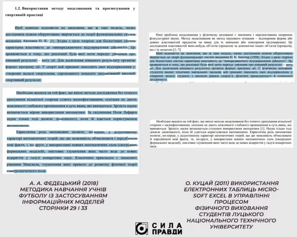 У дисертаціях відомого футболіста, судді та політиків з Волині знайшли сліди плагіату (відео)