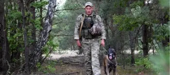 Микола та Агрес: як кінолог і його чотирилапий напарник охороняють кордон із Білоруссю (фото)