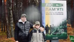 На Волині висадили «Ліс пам’яті» на честь загиблого воїна-лісівника Миколи Курана (фото)
