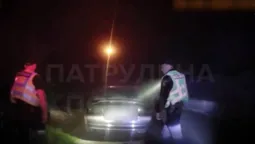 У Луцьку п'яна водійка на Toyota тікала дворами від патрульних (відео)