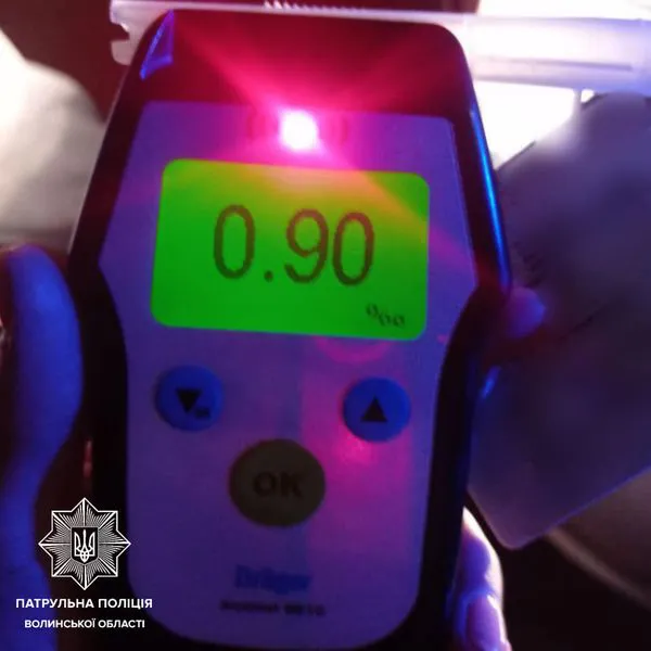За ніч на Волині зловили чотирьох п'яних водіїв – автівки доправили на спецмайданчики (фото)