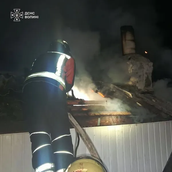 На Волині за добу сталися три пожежі: загинув чоловік, а підліток – з травмами
