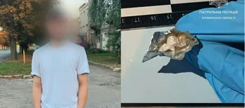 Сам спалився: серед Луцька у кишені хлопця знайшли наркотики