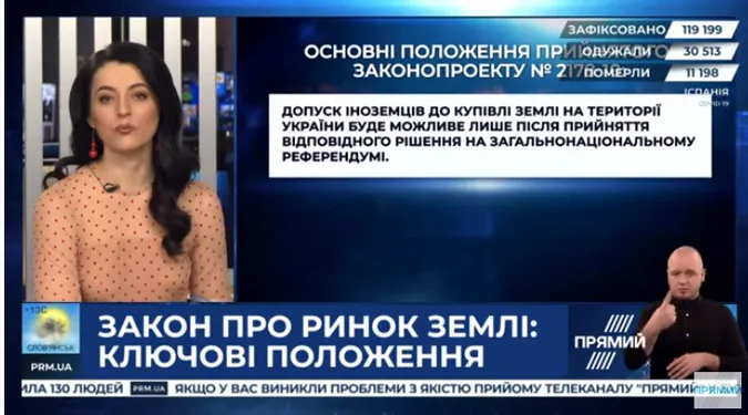 Президент Зеленський не має більшості в парламенті, – Михайло Наход про ринок землі
