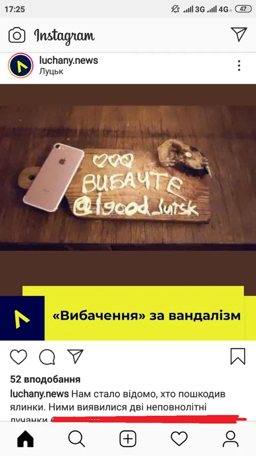«Ми вже вибачилися», – знайшлися луцькі «ялинкові вандалки» (фото)