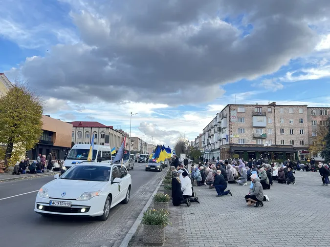 Навіки 44: у Ковелі попрощалися з захисником Романом Яковлевим