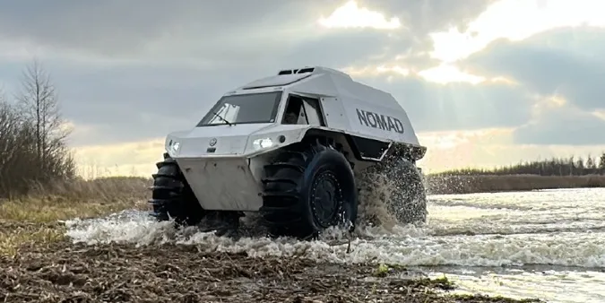 Прикордонники Волині випробовували всюдиходи Nomad (відео)