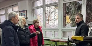 У Ковелі внаслідок ворожого обстрілу постраждав навчальний корпус, гуртожиток і виробнича майстерня коледжу (фото)