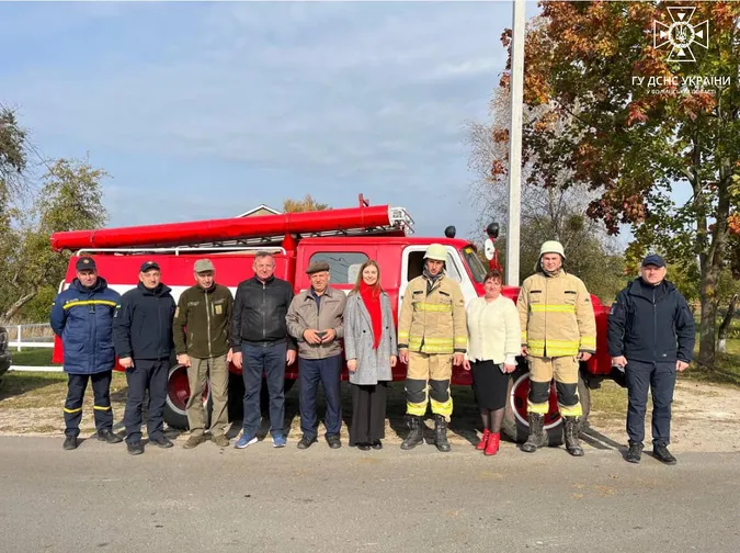 На Ковельщині відкрили добровільний підрозділ пожежної охорони