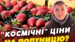 Смачна, але дорога: скільки просять за кілограм полуниці на ринку в Луцьку (відео)
