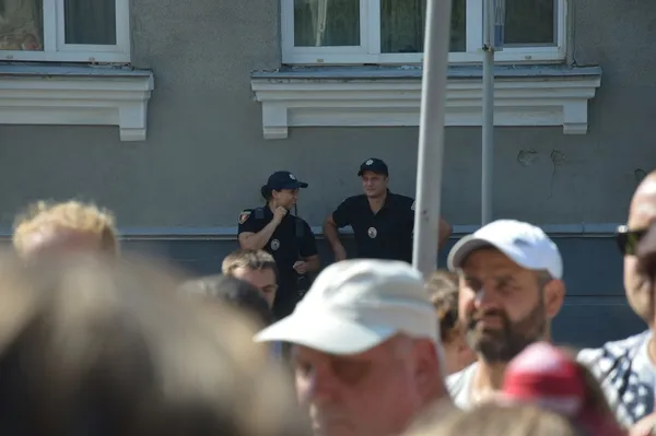 Порядок охороняла поліція