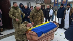 На Волині провели в останню дорогу 34-річного солдата Олександра Удота (фото)