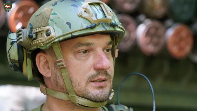 Захисник з 14-ї бригади Володимир привітав рідний Володимир з 1035-літтям (фото)