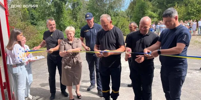 У селі на Волині з'явився підрозділ пожежної охорони