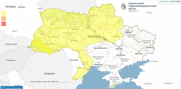 До 23° морозу та сильні хуртовини: Волинь накриє страшна негода