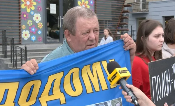 Батько зниклого безвісти бійця Віктор Михальчук. Суспільне Луцьк