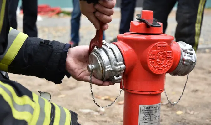 У Луцьку протестували гідранти, встановлені на проспекті Волі (фото, відео)