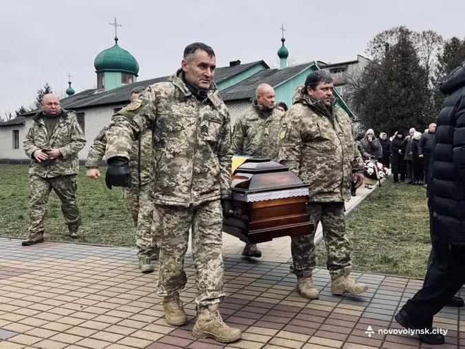 На Волині попрощалися з полеглим Захисником Сергієм Прокоф’євим (фото)