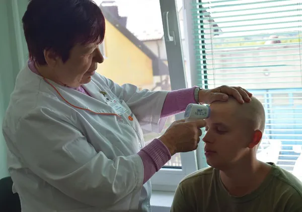 У Луцьку нацгвардійців вакцинують проти кору