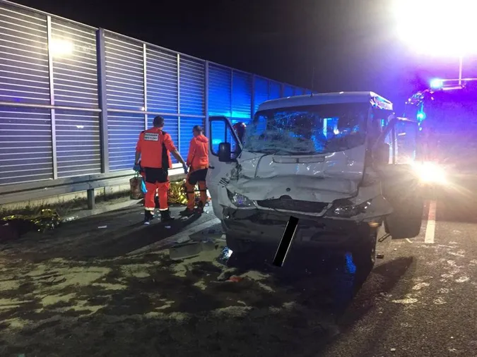 У Польщі мікроавтобус з українцями врізався у вантажівку – 7 постраждалих (фото)