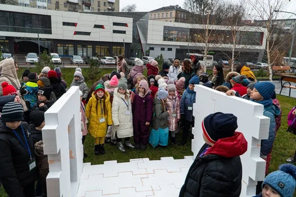 Вперше в Луцьку «Казкова оселя» будувалась на «CITY PARK»