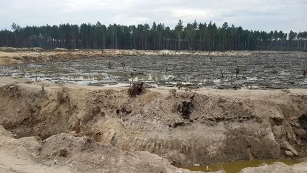 На Волині будуть відновлювати землі, пошкоджені від видобутку бурштину 