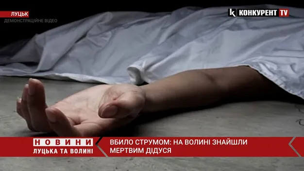 Старенького чоловіка вбило струмом у селі на Волині (відео)