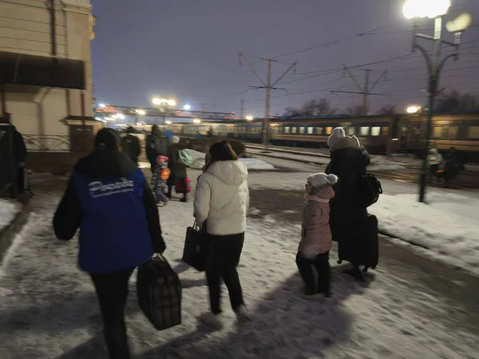 Волинь прийняла перші родини з Києва, які жили без тепла і світла