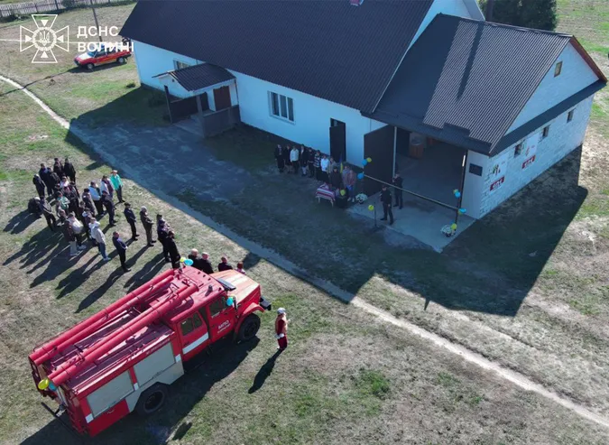 На Волині відкрили новий підрозділ місцевої пожежної охорони (фото)