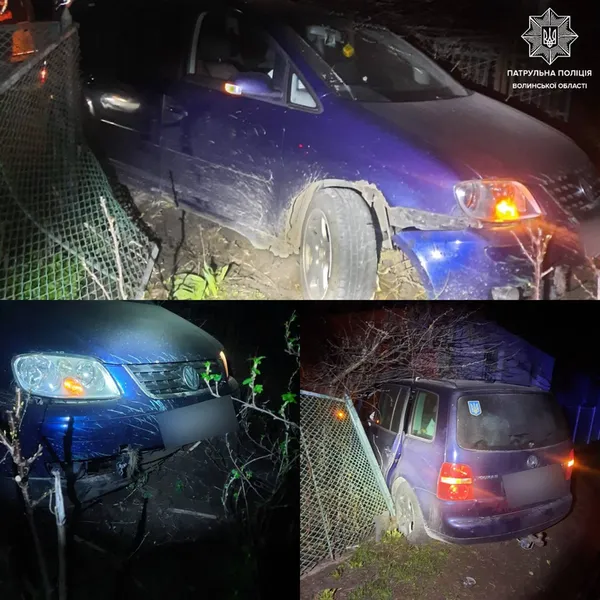 У Ковелі паркани зупинили двох п'яних водіїв, які тікали від поліції (фото)