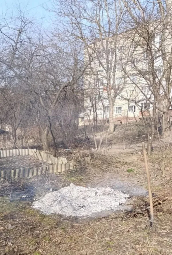 Дрон проти паліїв: у Нововолинську виявили порушників, що спалювали сухостій