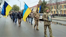 У Ковелі попрощалися із гранатометником Ростиславом Кравчуком (фото)