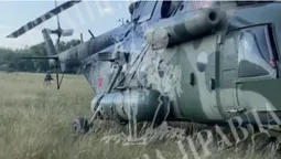 Розвідка виманила в Україну російський вертоліт Мі-8 із пілотом (фото)