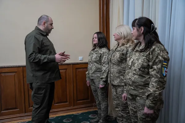 Умєров відзначив бійчинь, які збили російську крилату ракету