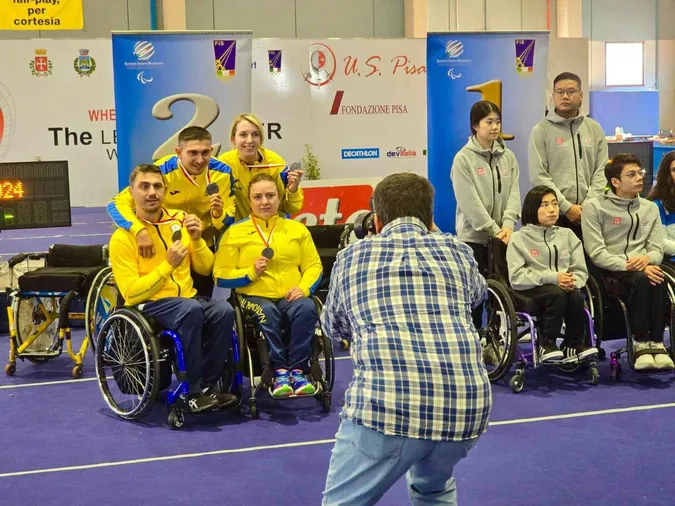 Волинянка виборола срібло Кубку світу з фехтування на візках