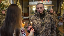 Луцькі пластуни передали прикордонникам Вифлеємський вогонь (фото)
